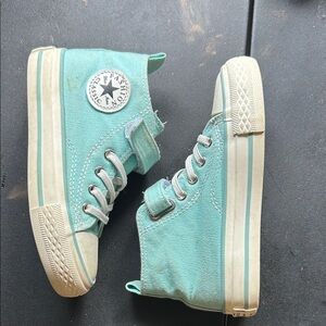 Converse Light Blue High-Top Sneakers unisex